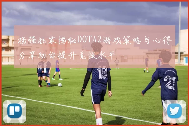 杨强独家揭秘DOTA2游戏策略与心得分享助你提升竞技水平
